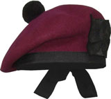 "Airborne Maroon" Balmoral Hat