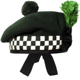 Diced "Special Forces Green" Balmoral Hat 