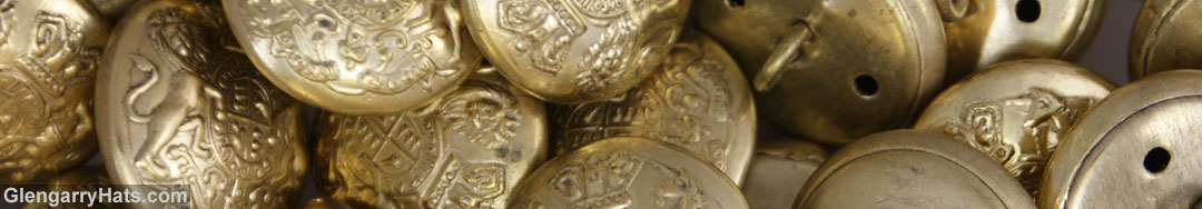 United Kingdom / British Commonwealth Queen Victoria Crown Military Uniform General Service Buttons
