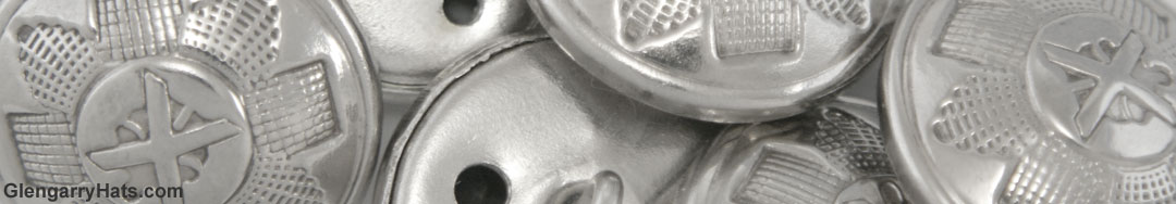 Scottish Regimental Style Uniform Buttons