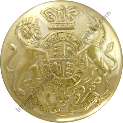 United Kingdom / British Commonwealth Queen Victoria Crown Military Uniform General Service Buttons