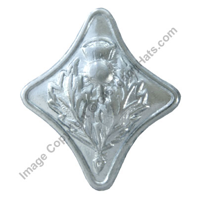 Rounded Diamond Thistle Buttons