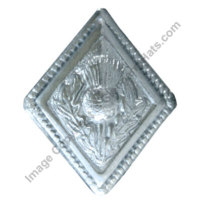 Sharp Diamond Thistle Buttons
