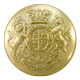 United Kingdom / British Commonwealth Queen Victoria Crown Military Uniform General Service Buttons