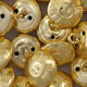 Gold 42nd Highlanders Uniform Buttons