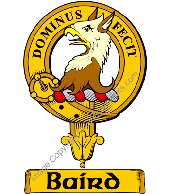 Clan Baird Clan Crest 