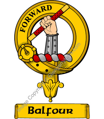 Clan Balfour Clan Crest 