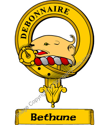 Clan Bethune Clan Crest 