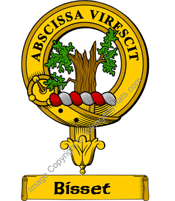 Clan Bisset Clan Crest 