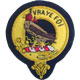 Clan Boswell Clan Crest Embroidered Cap Badge