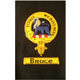 Clan bruce Clan Crest Embroidered Blazer Badge