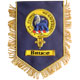 Clan Bruce Clan Crest 6x9" Table Top Bannerette