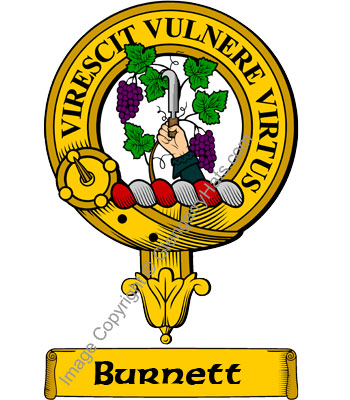 Clan Burnett Clan Crest 