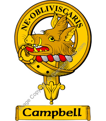Clan Campbell Clan Crest 