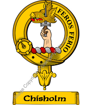 Clan Chisholm Clan Crest 