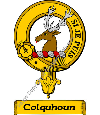 Clan Colquhoun Clan Crest 
