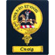 Clan craig Clan Crest Embroidered Blazer Badge