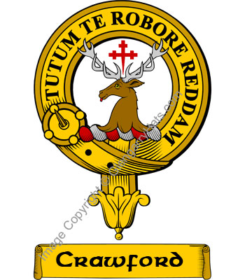 Clan Crawford Clan Crest 