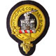 Clan macdonald_clanranald Clan Crest Embroidered Cap Badge