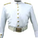 GlengarryHats.com Brilliant White / Gold Cotton Summer Tunic
