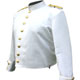 GlengarryHats.com Brilliant White / Gold Cotton Summer Tunic
