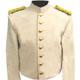 GlengarryHats.com Natural White / Gold Plain Cuff Melton Wool Summer Tunic