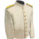 GlengarryHats.com Natural White / Gold Plain Cuff Melton Wool Summer Tunic