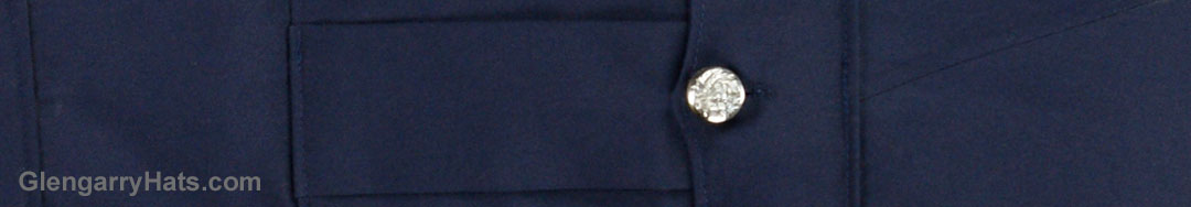 GlengarryHats.com Cotton Cutaway Kilt Tunic - Blue