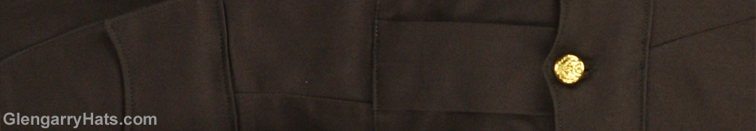 GlengarryHats.com Cotton Cutaway Kilt Tunic - Brown