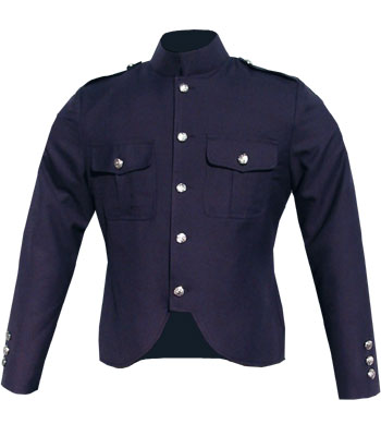 Canadian Police Style Blue Cutaway Tunic