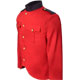 Canadian Police Style Red / Navy Cutaway Patrol Tunic