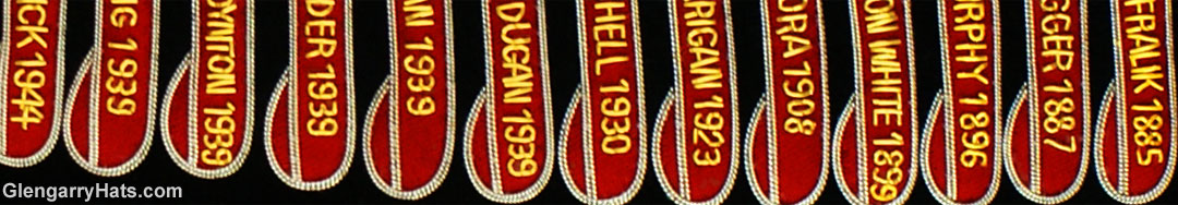 GlengarryHats.com Rhode Island Professional Fireghters Drum Major Baldric Sash