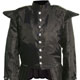 Black Nylon Rain Doublet - Front