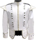 Brilliant White / Gold Cotton Summer Tunic