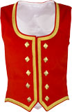 GlengarryHats.com Red Velvet Highland Dance Vest