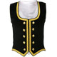 Black Velvet Highland Dance Vest