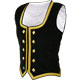 Black Velvet Highland Dancing Vest