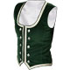 Green Velvet Highland Dancing Vest