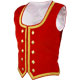 Red Velvet Highland Dancing Vest