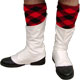Red / Black Diced Hose Tops Front View
