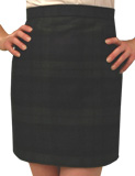 Black Watch Tartan Mini Skirt