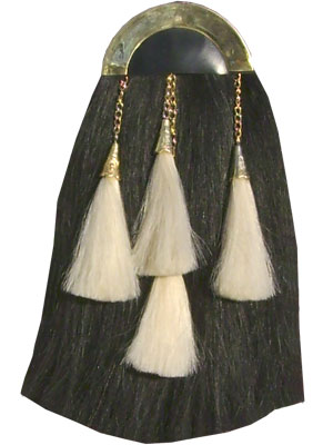 MacKenzie 4 Tassel Horsehair Sporran
