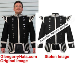 GlengarryHats.com copyright infringement evidence