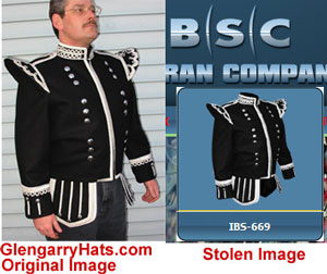 GlengarryHats.com copyright insfringement evidence