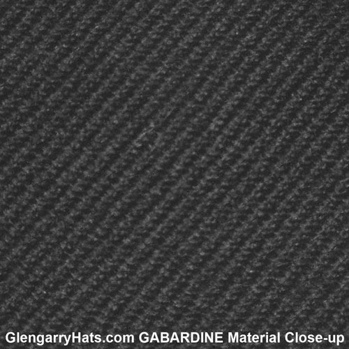 GlengarryHats.com Gabardine Wool Textile Material