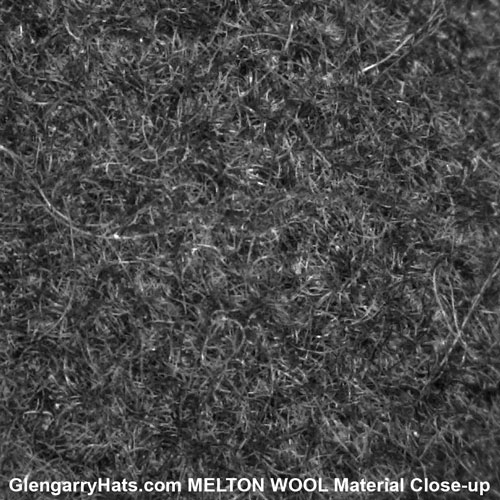 GlengarryHats.com Melton Wool Textile Material
